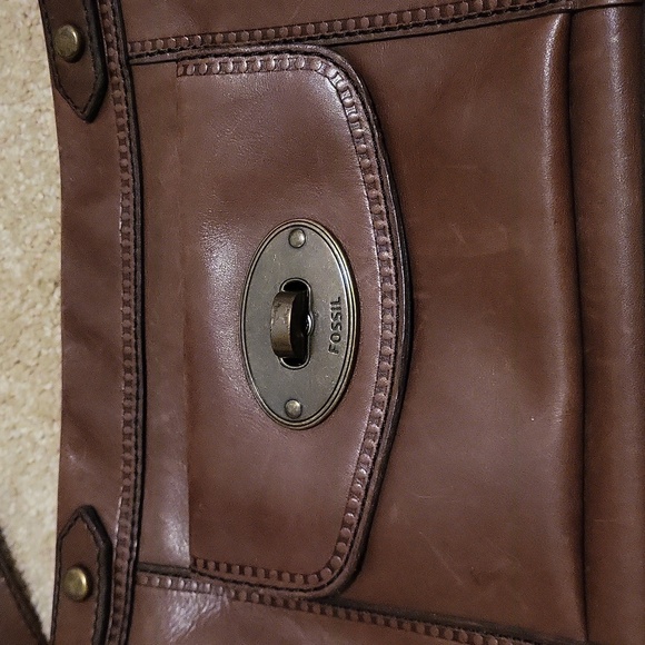 Fossil Vintage Revival Crossbody Purse, Gently Used - Picture 2 of 8